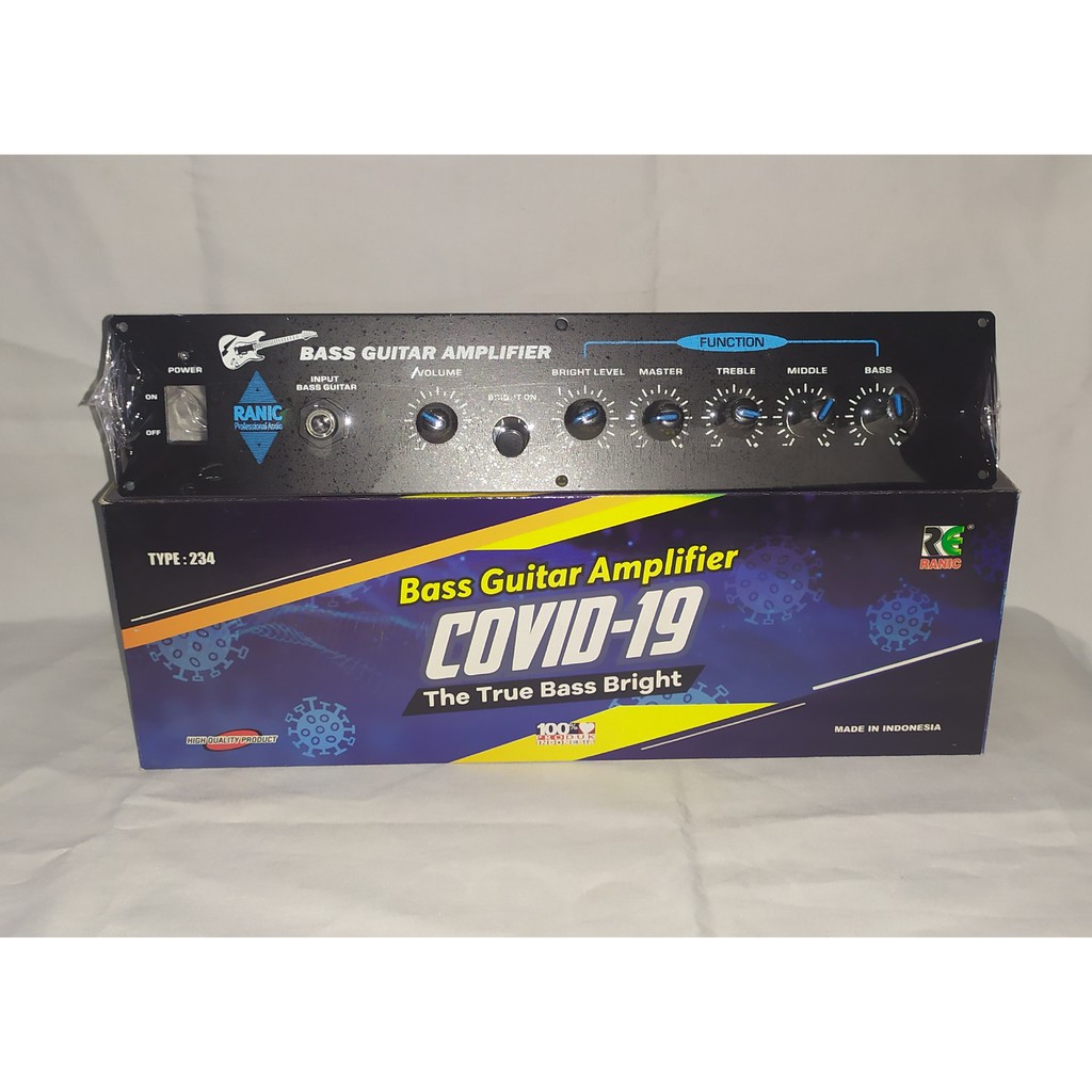 Kit Tone Bass Gitar Amplifier COVID-19 The True Bass Bright-Type 234