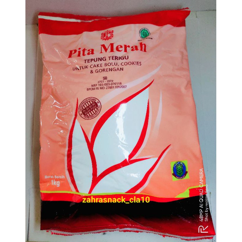 

Tepung Terigu Pita Merah 1kg