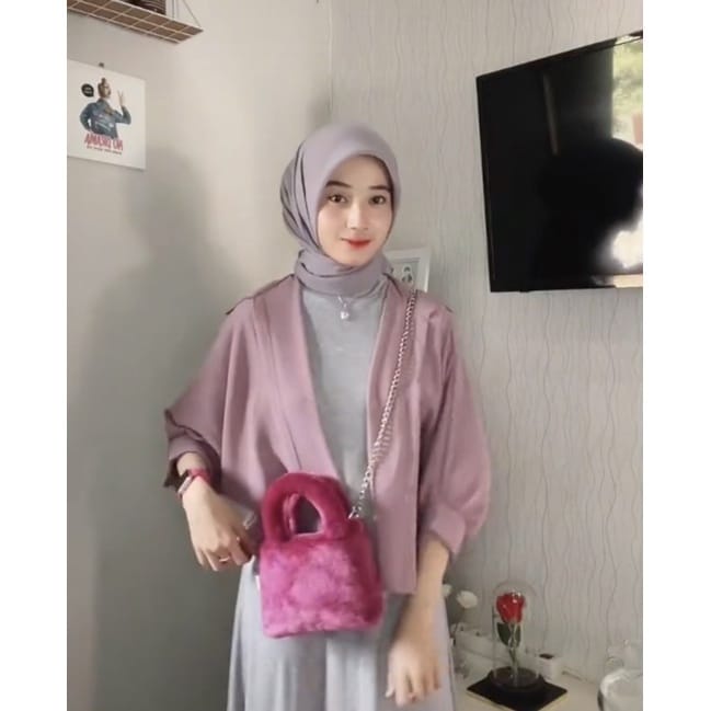 Baju Atasan BELINDA Muslim Outer Cardigan Wanita Outerwear Cardigan wanita atasan terbaru atasan wanita cardigan