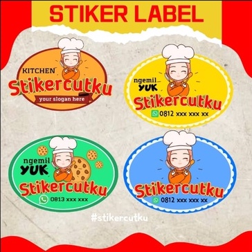 

Stiker Makanan Vinyl Transparan Chromo Bulat kotak A3 Sudah di cutting tinggal tempel Stiker Label Makanan free desain stiker produk label makanan logo makanan