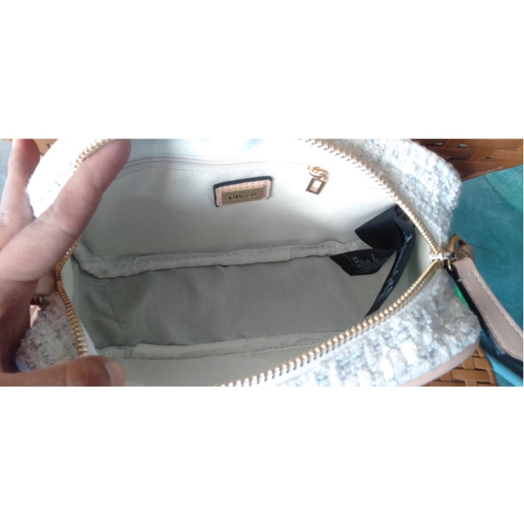 TAS WANITA GUESSS GS SLING BAG TAS SELEMPANG CAMERA RAJUT MINI CROSSBODY FASHION IMPORT PREMIUM #3177