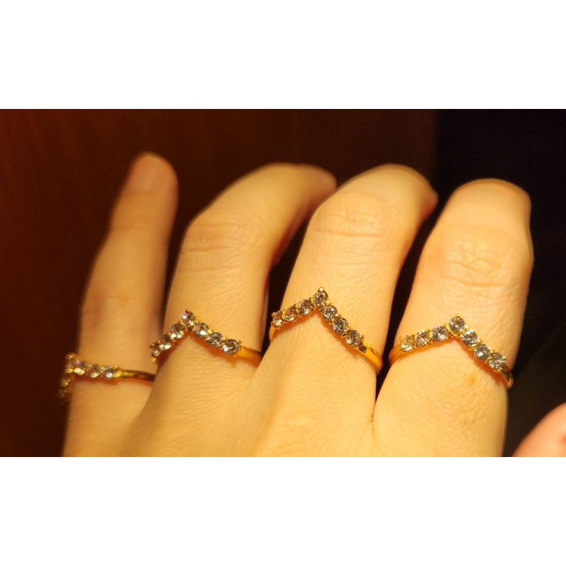 cincin emas muda model aurel