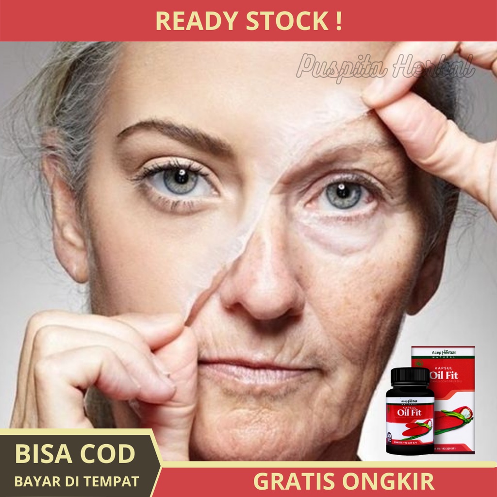 Obat Khusus Keriput Wajah Pria Wanita Kulit Keriput Wajah Kendur Keriput di Wajah Pencegah Penuaan D