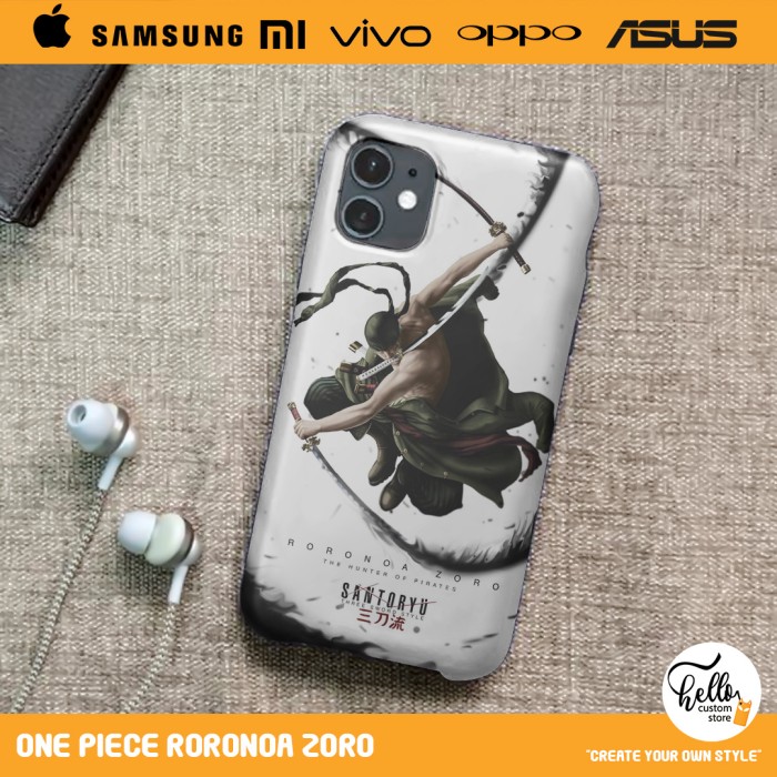 Custom Case Anime One Piece Roronoa Zoro #1 - Hardcase