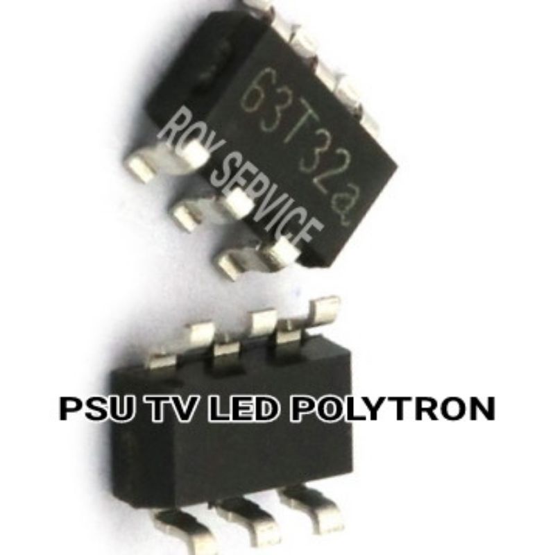 5pcs IC OB2263 / IC PWM OB2263 /  IC Driver Mosfet PSU TV LED Polytron