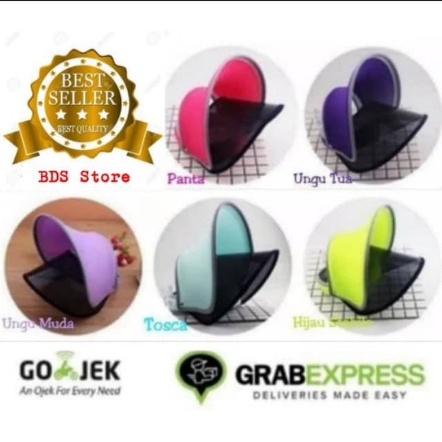 Topi golf kore double visor anti uv kualitas import