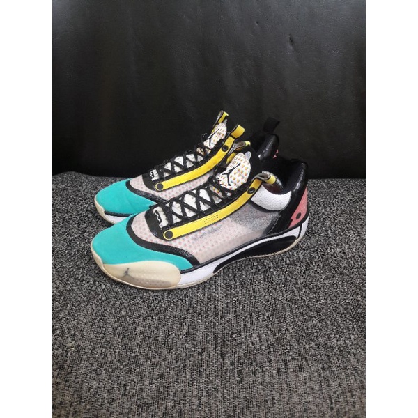 Sepatu Basket Nke Jordan 34 Guo Ailun Pop Art Second - Size 46