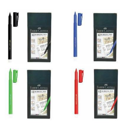 

Faber Castell - Marking pen / Spidol kecil / Spidol buku tamu (12 pcs)