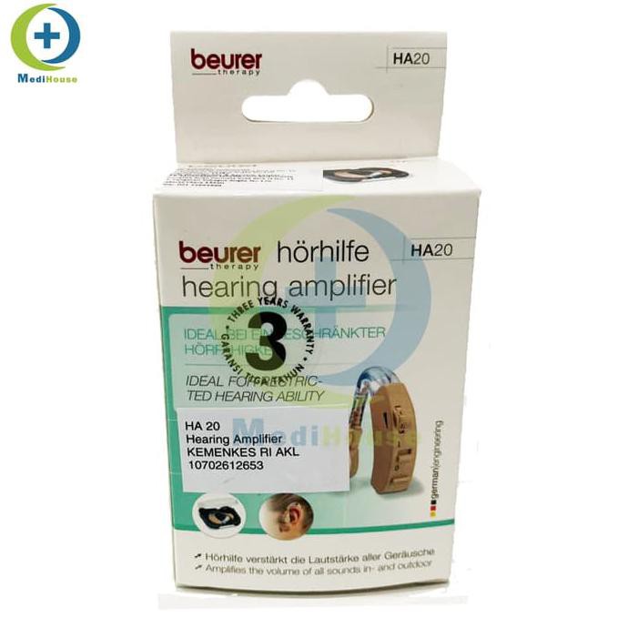 Hearing Aid Beurer Ha20 Alat Bantu Dengar Beurer Amplifier Ha 20