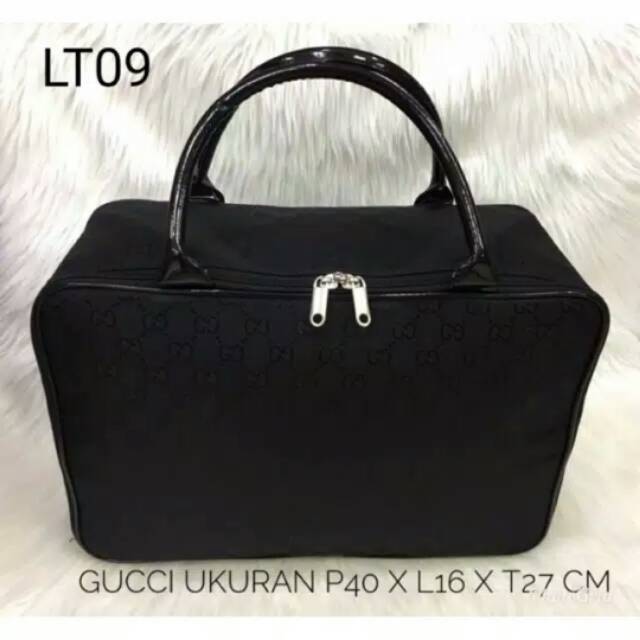 Travel bag kulit gucci