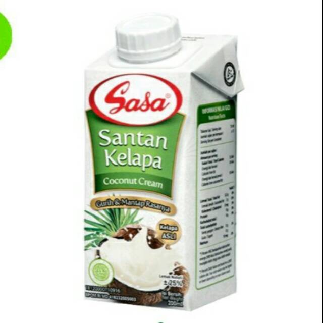 

Sasa santan kelapa cair 200ml