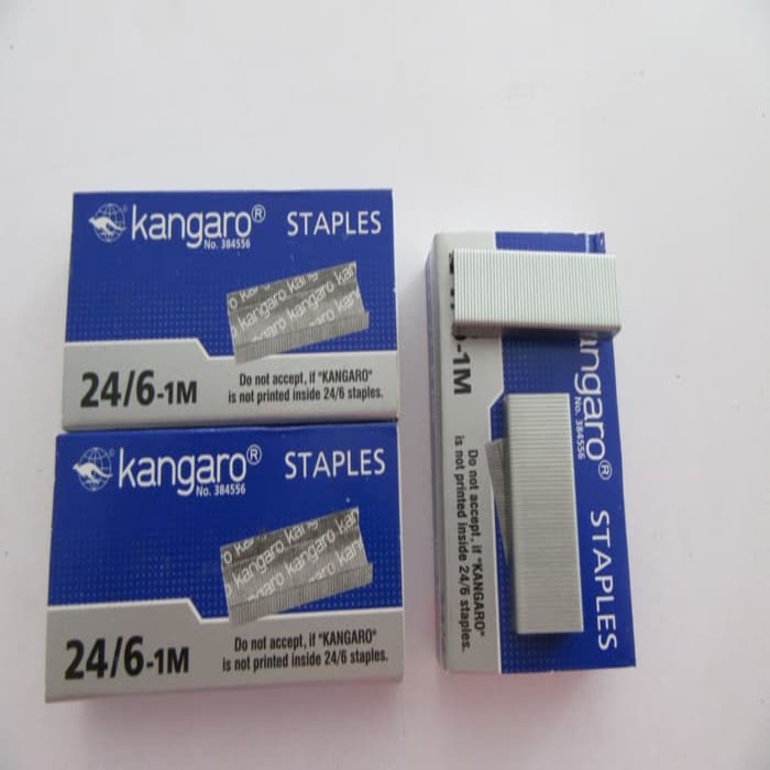 

Isi Staples Besar No. 3 24/6 untuk HD-50 Kangaro