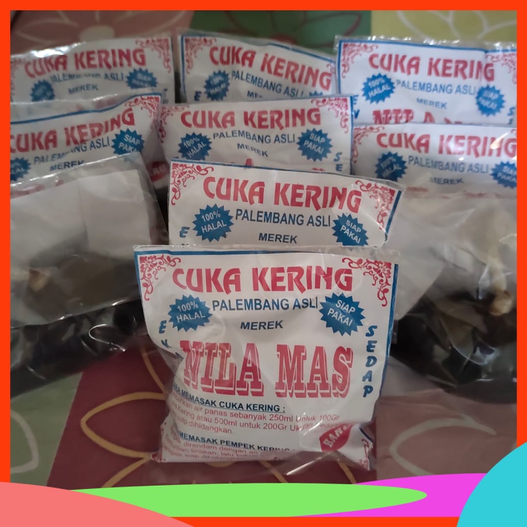 

CUKO PEMPEK KERING 10 BUNGKUS BIANG CUKO PEMPEK NILA MAS PRAKTIS HEMAT