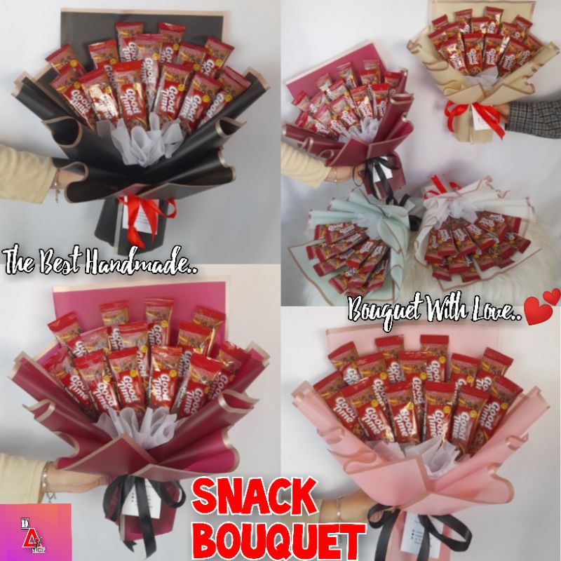 

BUKET MURAH / BUKET WISUDA / BUKET WEDDING / SNACK BOUQUET GOODTIME