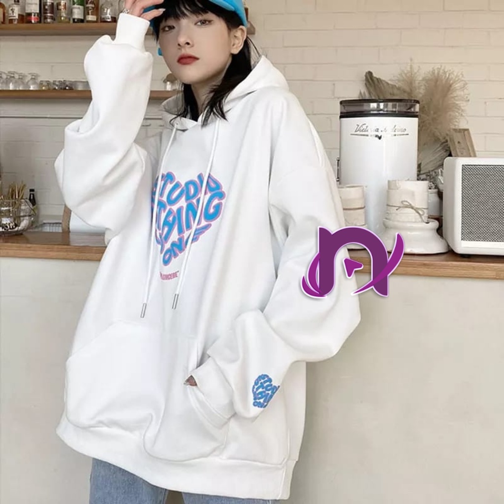 STUDIO THING SWEATER HODIE FLEECE KOREAN STYLE