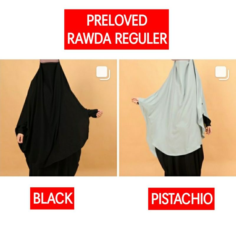 PRELOVED FK RAWDA DITSY MOSLEM