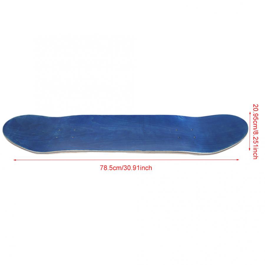 Skateboard 7 Lapis Bahan maple canandian Ukuran 8.25 inch Untuk Dewasa