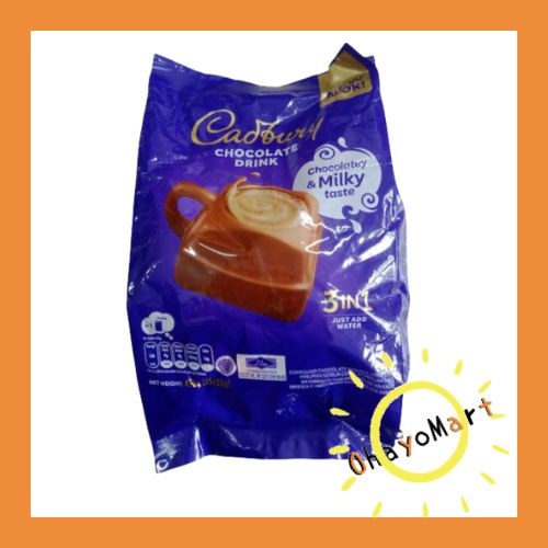 Cadbury 3 in 1 / susu coklat / susu cadbury/ chocolate drink instant 3in1 450grm