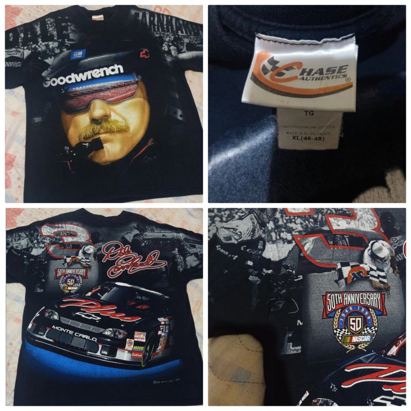 kaos Nascar vtg Dale Earnhard