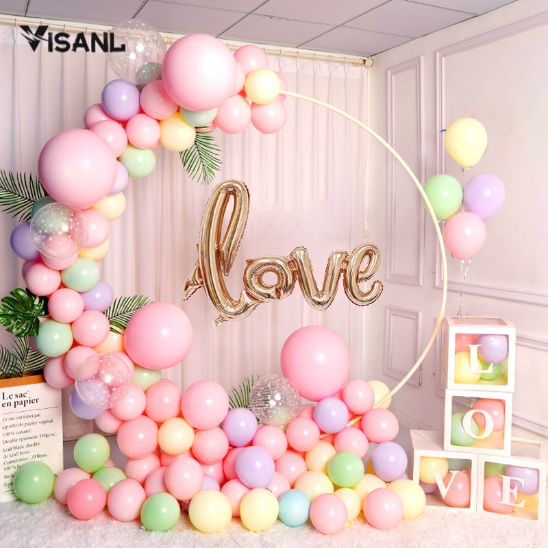 BALON FOIL TULISAN LOVE SAMBUNG / Dekorasi Backdrop Ulangtahun