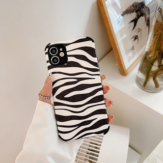 Case Bahan Kulit Domba Tpu Motif Zebra Untuk Iphone 11 Pro