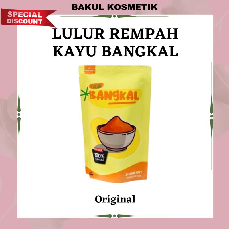 LULUR REMPAH KAYU BANGKAL 20 GR / LULUR BEDAK REMPAH / LULUR PEMUTIH BADAN / LULUR VIRAL TIKTOK -