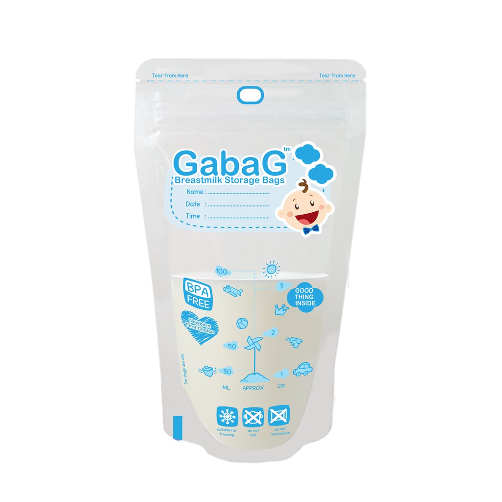 Kantong Asi Gabag 100 ml Kantong Asi Gabag 120 ml Gabag Breastmilk 100ml