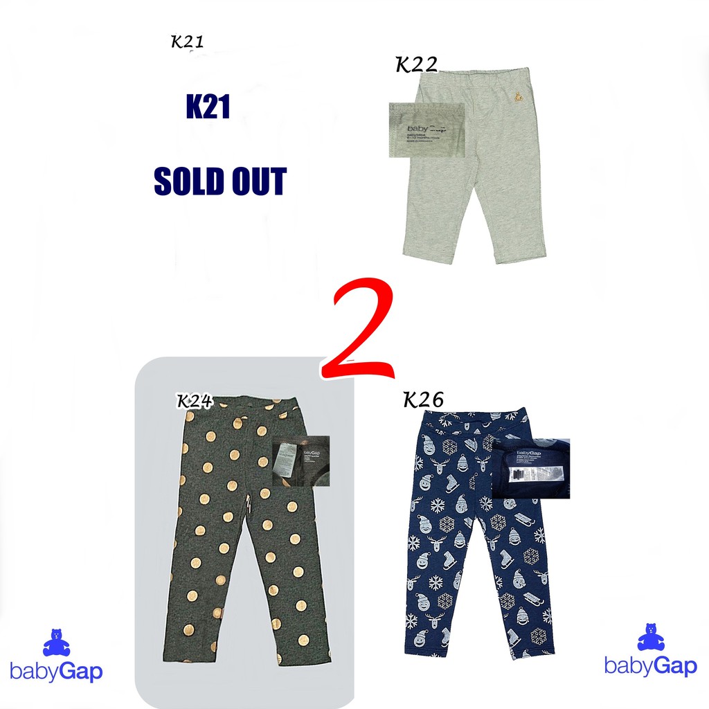 Celana Lejing leging anak perempuan 6m 5th Branded Baby Celana Lejing leging anak perempuan 6m 5th Branded Baby