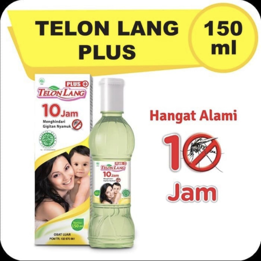 MINYAK TELON LANG PLUS 150 ML MINYAK TELON LANG PLUS 150ML CAP LANG