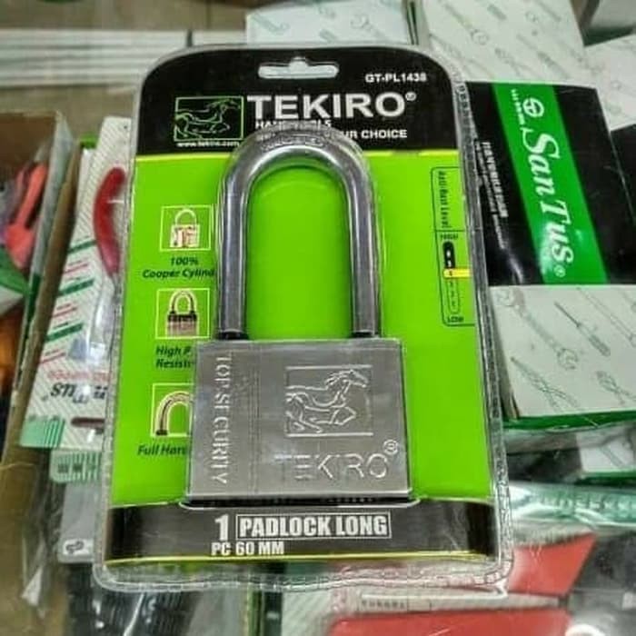 GEMBOK PANJANG 60 mm TEKIRO / PADLOCK LONG