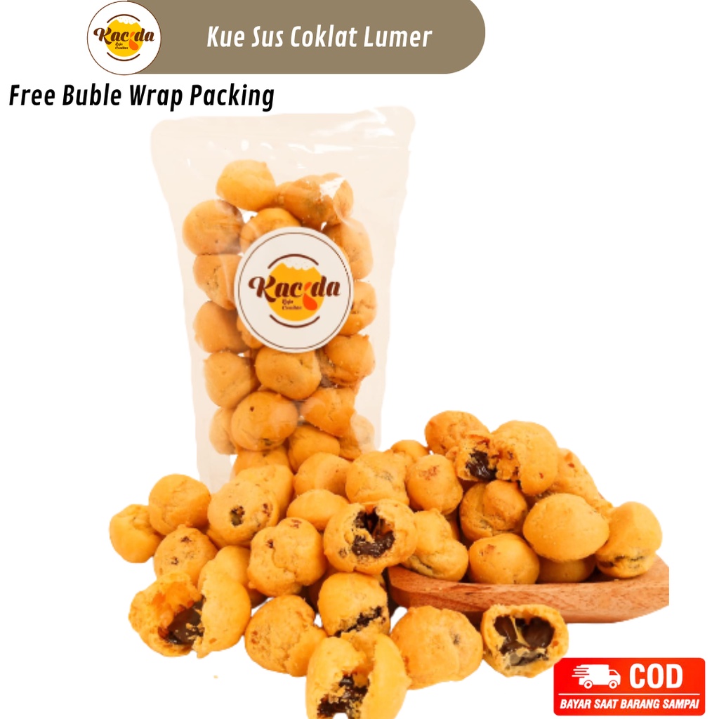 

KACIDA -Kue Sus / Kue Soes kering Coklat Lumer 100gr