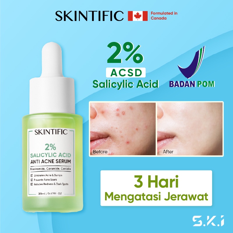 SKINTIFIC Cleanser / Toner / Serum / Cream / Mask / Sunscreen / Spot Treatment / Eye Cream