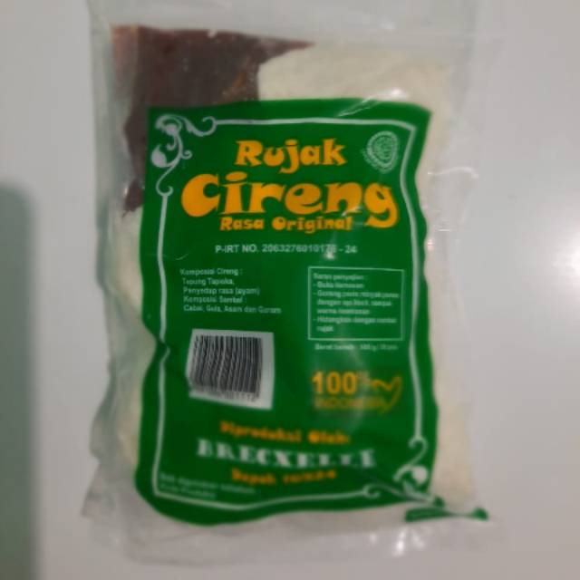 

rujak cireng frozen crispy