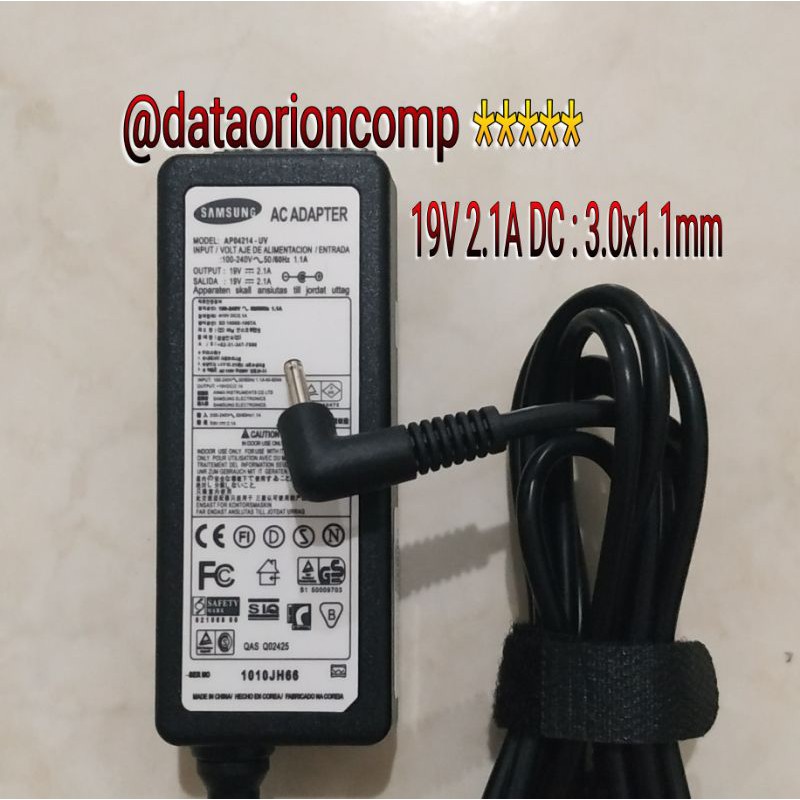 Adaptor Charger Samsung 19V 2.1A DC 5.5*3.0 mm