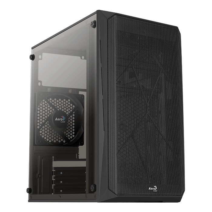 Case Gaming AEROCOOL CS-107 - M-ATX - FREE 3XFAN RGB