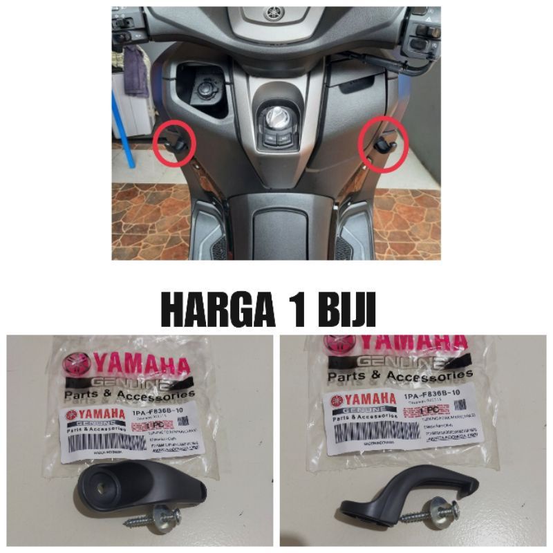 COD - COMPARTMENT COVER DEPAN TUTUP LACI KIRI DEPAN YAMAHA NMAX 2020/2021