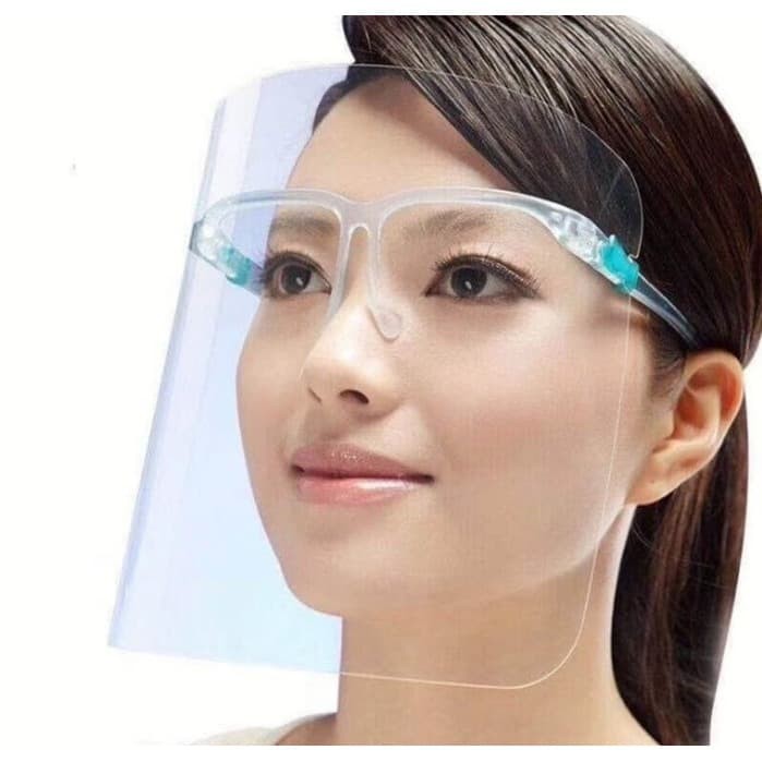 Face Shield/ Face Mask Protective Eyewear glasses waterproof and anti-fog masker muka