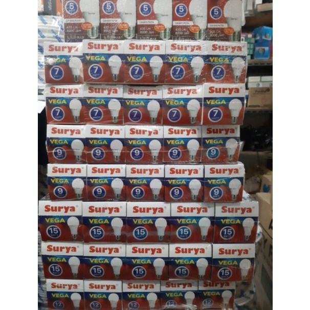 Lampu led surya vega 7 watt termurah