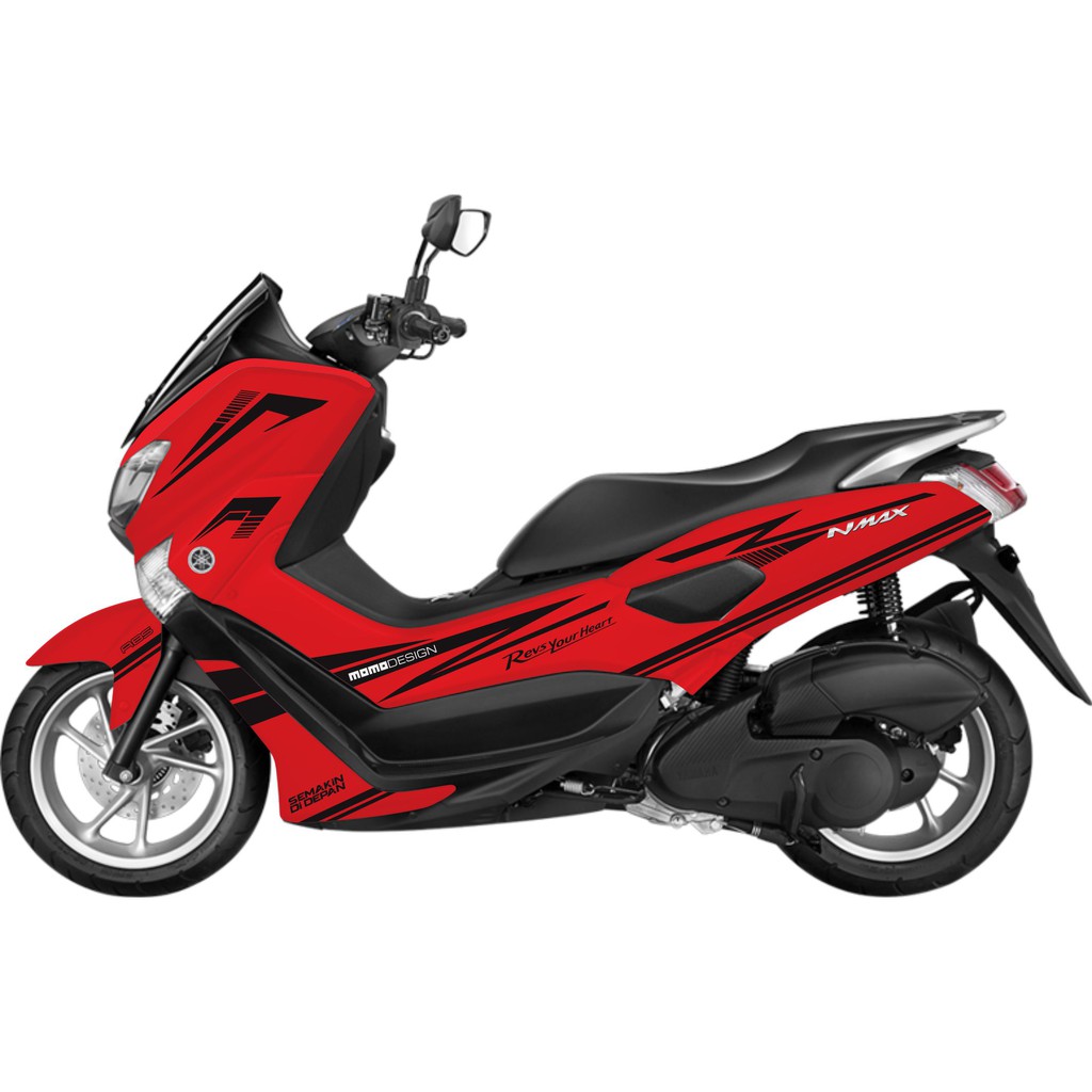 Sticker Cutting Nmax Merah Hitam Shopee Indonesia Sticker Cutting Nmax Merah Hitam Shopee Indonesia