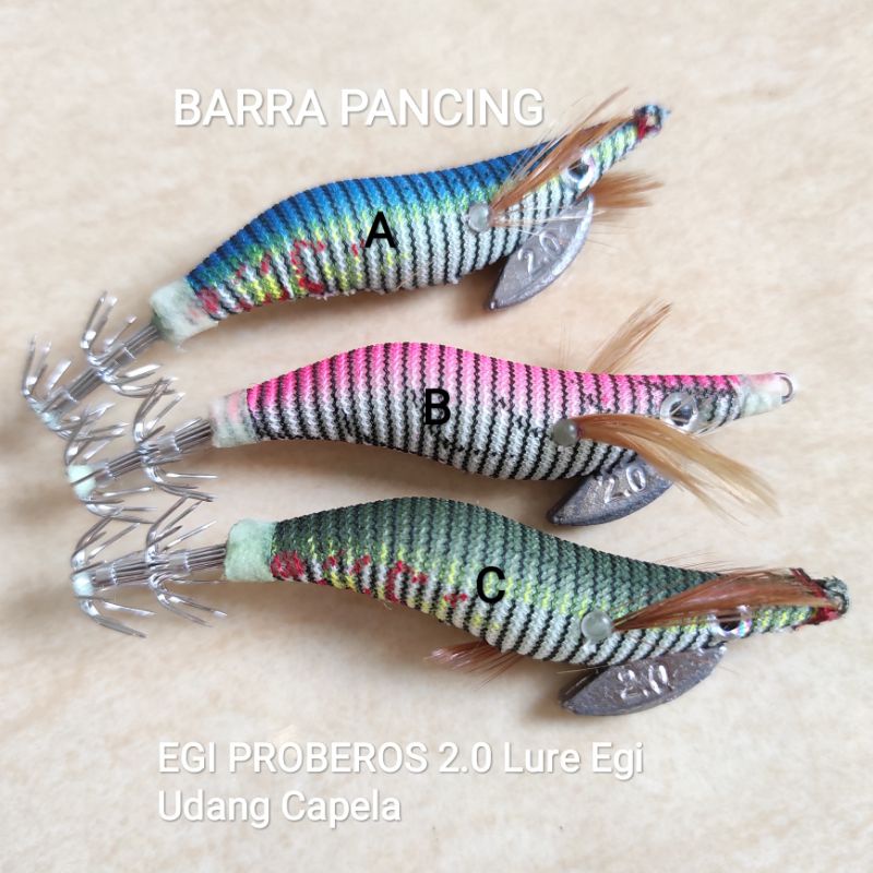 EGI PROBEROS 2.0 Lure Egi Udang Capela
