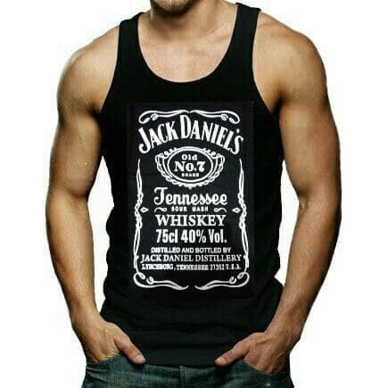 Singlet baju kaos fitness training