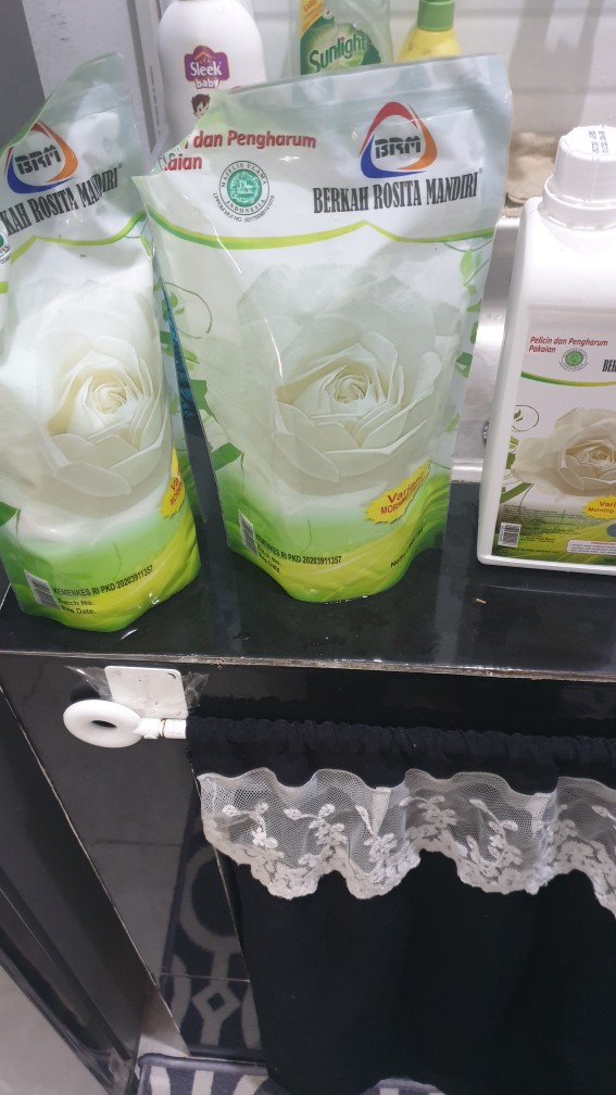 [bisa Cod] Pewangi Mawar Super Laundry Brm - Refill