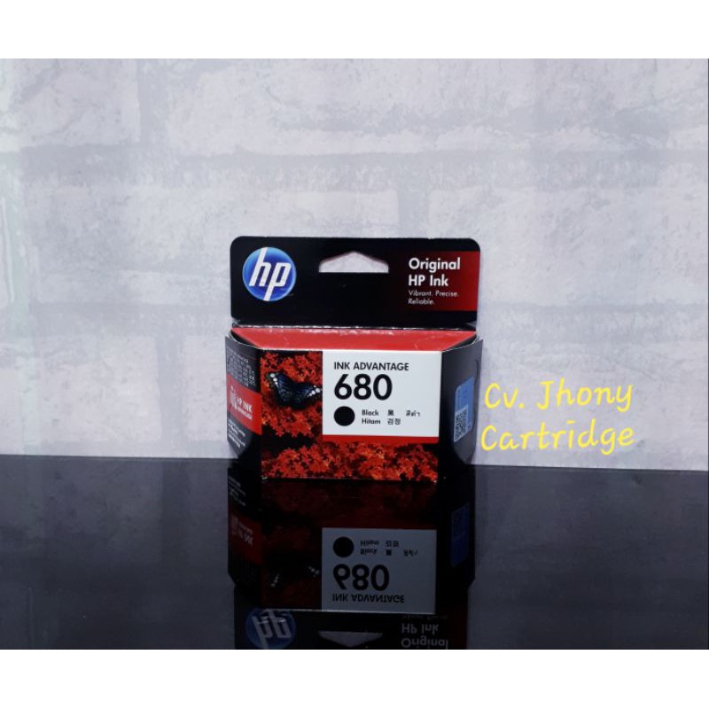 Tinta Cartridge Hp 680 Black Colour Original