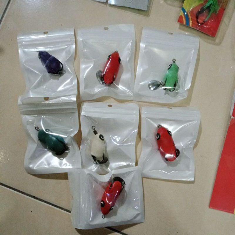 soft frog umpan casting gabus