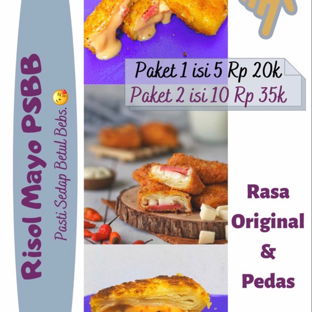 

Risol mayo isi 10pcs