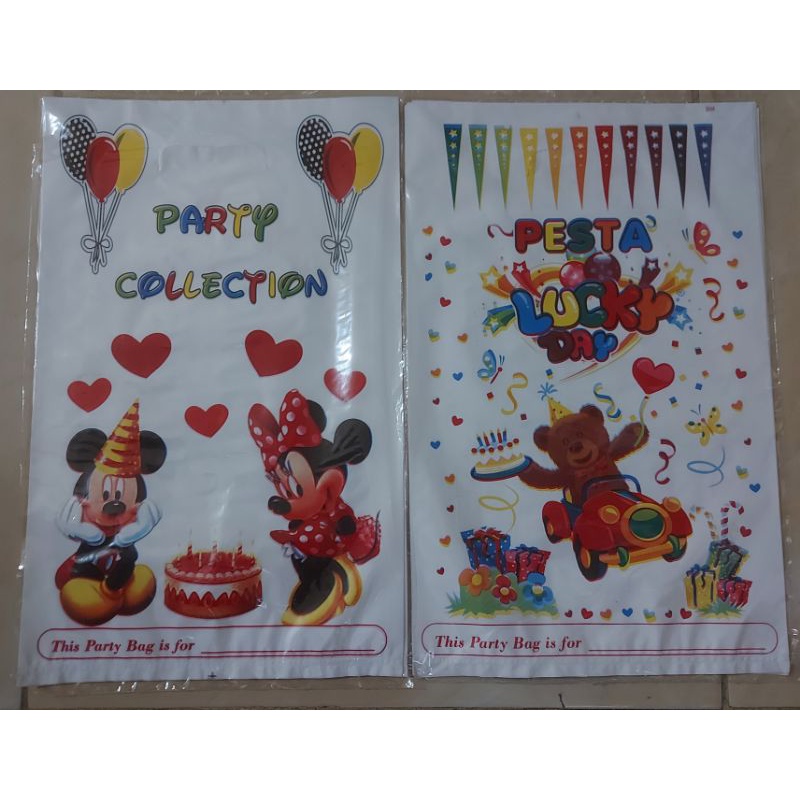 

Plastik snack /plastik ulang tahun/plastik snack putih