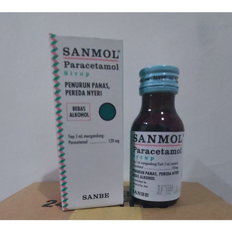 SANMOL SYR / SANMOL DROP / paracetamol anak / TURUN PANAS ANAK