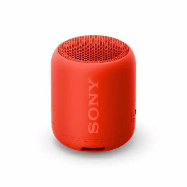 Sony SRS-XB12 / XB 12 Extra Bass Portable Bluetooth Speaker - Red ORI