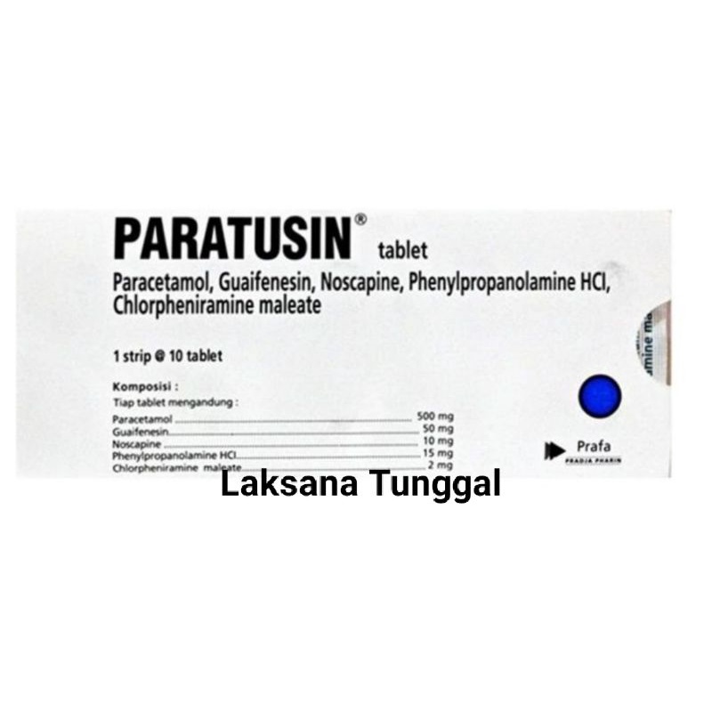 Paratusin tablet