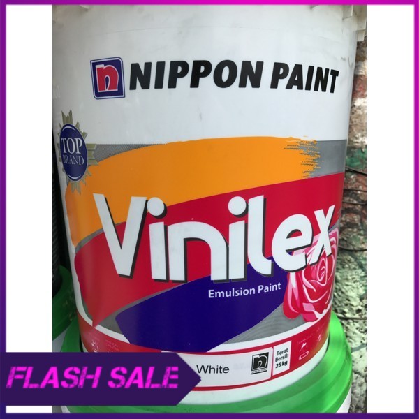 cat tembok vinilex white  pail